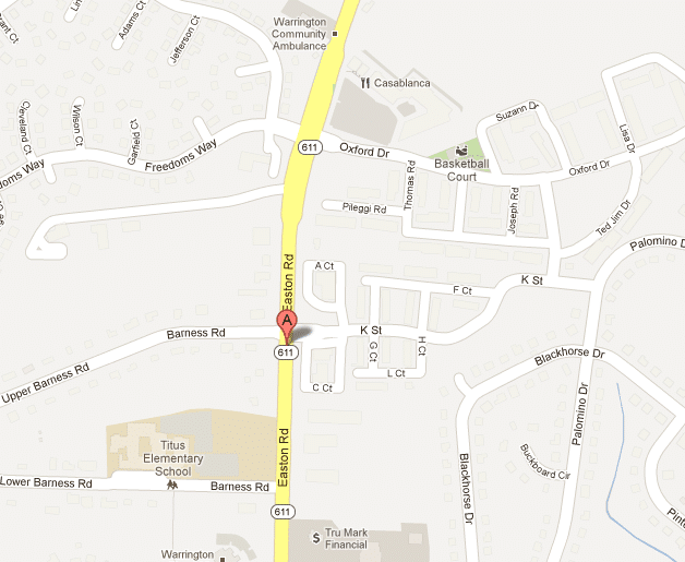 Bucks County Zip Code Map