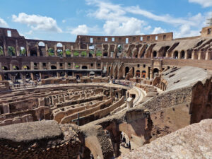 Historical Civil Engineering: Roman Colosseum in Italy
